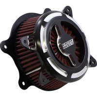 Image of 40391 - Vance & Hines VO2 Blade Air Intake For Harley Davidson FLD 1690 2012-2013 - Black/Contrast
