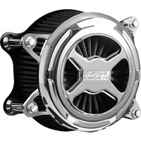 Image of 72341 - Vance & Hines VO2 X Air Intake For Harley Davidson FLHR 1450 2002-2006 - Chrome