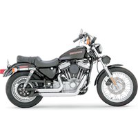17223 - Vance & Hines Shortshots Staggered Exhaust System For Harley Davidson XL 1200 C 1999-2003 - Chrome