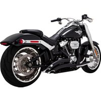 46375 - Vance & Hines Big Radius Exhaust System For Harley Davidson FLFB 1750 2018-2020 - Black