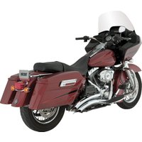 Image of 26342 - Vance & Hines Big Radius Exhaust System For Harley Davidson FLHR 1584 2007-2011 - Chrome
