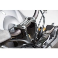 LEH.05.039.10001/B - LEH.05.039.10001/B - SW Motech 1 System 0mm Handlebar Riser - Suzuki GSX-S 1000S Katana 2019-2024 - Black