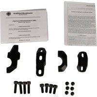 LEH.00.039.23100/B - LEH.00.039.23100/B - SW Motech Bar Back Handlebar Riser Kit - Yamaha XTZ 690 2019-2022 - Anodised/Black