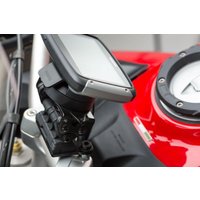 GPS.22.584.10000/B - GPS.22.584.10000/B - SW Motech Handlebar GPS Mount - Ducati MultiStrada 1200S 2015-2018 - Black