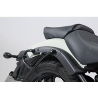 Image of HTA.08.855.11000 - HTA.08.855.11000 - SW Motech SLC Right Side Pannier Carrier - Kawasaki EN 650 2015-2024 - Black