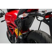 HTA.22.886.10000 - HTA.22.886.10000 - SW Motech SLC Left Side Pannier Carrier - Ducati Monster 797 2017-2020 - Black