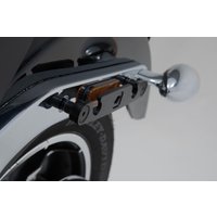 HTA.18.682.10300 - HTA.18.682.10300 - SW Motech SLH Left Side Pannier Carrier - Harley Davidson FXLRS 1923 2022-2024 - Black