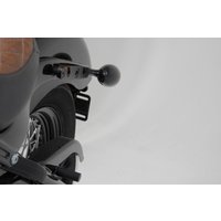 HTA.18.682.10000 - HTA.18.682.10000 - SW Motech SLH Left Side Pannier Carrier - Harley Davidson FXST 1750 2020-2024 - Black