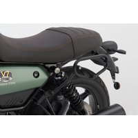 Image of HTA.17.847.10000 - HTA.17.847.10000 - SW Motech SLC Left Side Pannier Carrier - Moto Guzzi V7 IV 850 2021-2022 - Black