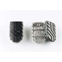 FRS.18.011.10100/S - FRS.18.011.10100/S - SW Motech ION Footpegs - Harley Davidson RA 1250SE Pan America 2024 - Black/Silver