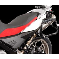 Image of KFT.07.094.20000/B - KFT.07.094.20000/B - SW Motech Evo Side Pannier Carriers - BMW F 650 GS 2000-2007 - Black