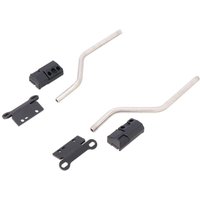 HTA.07.740.86000/B - SW Motech Blaze Pannier Spacer For BMW S 1000 R 2019-2024 - Black