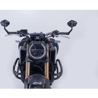 MIR.01.529.10000 - SW Motech Mirror End Bars For Honda CB500 2024 - Anodized Black