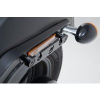 HTA.18.682.10400 - HTA.18.682.10400 - SW Motech SLH Left Side Pannier Carrier - Harley Davidson FXFBS 1868 2018-2023 - Black