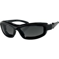 Image of BRH2001 - BRH2001 - Bobster Road Hog II Convertible Sunglasses - Gloss Black