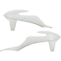 Image of 1CYC-1905-42 - Cycra Powerflow Radiator Scoops For KTM EXC-F250 2016-2018 - White