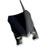 Image of 1CYC-0700-12 - 1CYC-0700-12 - Cycra Stadium Front Number Board - Kawasaki KXF450 2012-2015 - Black