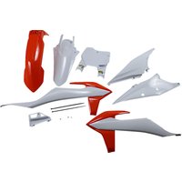 1CYC-9426-00 - Cycra Plastics Kit For KTM SX125 2019-2022 - Orange/White