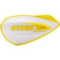 Image of 1CYC-0056-234 - 1CYC-0056-234 - Cycra Cyclone Handguards - White/Yellow