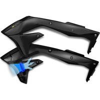 Image of 1CYC-1869-12 - 1CYC-1869-12 - Cycra Radiator Scoops - Suzuki RMZ450 2008-2017 - Black