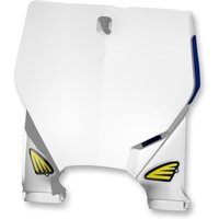 Image of 1CYC-0805-42 - Cycra Stadium Front Number Board For Husqvarna FC250 2016-2022 - White