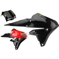Image of 1CYC-1782-12 - Cycra Powerflow Radiator Scoops For Yamaha WRF250 2014-2019 - Black