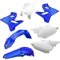 Image of 1CYC-9316-02 - 1CYC-9316-02 - Cycra Powerflow Plastics Kit - Yamaha YZ125 2015-2021 - Blue/White
