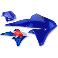 Image of 1CYC-1778-62 - Cycra Powerflow Radiator Scoops For Yamaha WRF250 2015-2019 - Blue