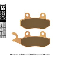 FD187G1380 - Galfer HH Sintered Scooter Brake Pads For Daelim A-FOUR 50 2011-2013 - Front