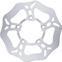 DF412W - Galfer Wave Brake Disc For Kymco Agility City 125 2009-2020 Front - Silver