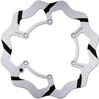 DF814RW - Galfer Fixed Wave Grooved Brake Disc For Beta Evo 250 2012 Black - Front