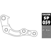 Image of SP059 - Galfer Brake Caliper Relocation Bracket For Honda CRF110F 2019-2025 Front - Black