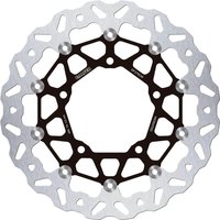 DF375CW - Galfer Brake Disc Floating Wave For Suzuki GSX 1300 R Hayabusa 2021-2023 Front - Black/Silver