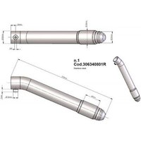 306340801R - 306340801R - LeoVince DB Killer Insert - Honda CB 500 1994-1995
