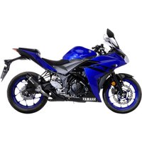 14258E - LeoVince LV Pro Carbon Silencer For Yamaha MT-03 2018-2024 - Black