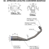 16056 - 16056 - LeoVince Catalytic Converter - Honda PCX 125 2021-2023