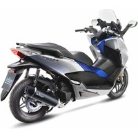 Image of 14052K - LeoVince Nero Full Exhaust System For Honda NSS 125 2015-2020 - Black