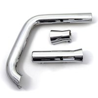 2418 - 2418 - LeoVince Silvertail K01 Full Exhaust System - Hyosung GV 650 I 2007-2010