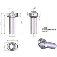 308437801R - 308437801R - LeoVince DB Killer Insert - Triumph Street Triple 675 2013-2016