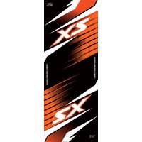 Image of MAT80210SX - MAT80210SX - Hurly Workstation Floor Mat - Black/Red/White