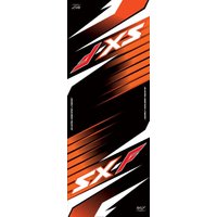 Image of MAT80210SXF - MAT80210SXF - Hurly Workstation Floor Mat - Black/Red/White