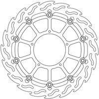 112227 - 112227 - Moto Master Supermoto Front Racing Brake Disc - BMW G 450 X 2008-2011