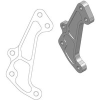 211065 - Moto Master Supermoto Racing Brake Disc Adapter Bracket For Beta RR 125 2018-2021 Fits Front Left Or Right