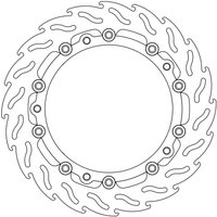 112120 - 112120 - Moto Master Flame Series Floating Front Right Brake Disc - BMW R 850 RT 1996-2001