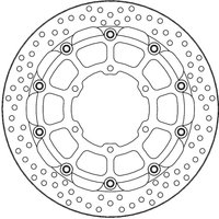 112290 - 112290 - Moto Master Halo Series Floating Front Brake Disc - Suzuki GSX-R 1000 R 2017-2024