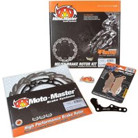 Image of 310044 - Moto Master Brake Kit For Honda CRF250R 2019-2025 Front - Black/Stainless Steel
