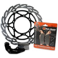 310037 - Moto Master 260mm Oversize Floating Brake Disc Brake Kit For Kawasaki KX85 2008-2025 Front