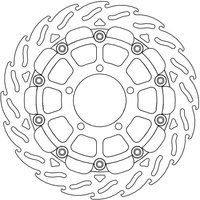 112175 - 112175 - Moto Master Flame Series Floating Front Left Brake Disc - Triumph Thruxton 1200 RS 2020-2024