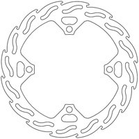 110390 - 110390 - Moto Master Flame Series Rear Brake Disc - Suzuki RMZ450 2018