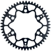 620122249 - Moto Master 7075 Racing Sprocket For Husqvarna CR125 1991-2013 Rear Black 49T